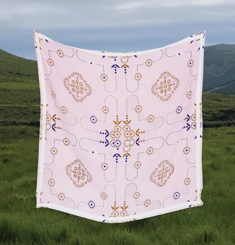 AARIA QUARTZ SILK SCARF