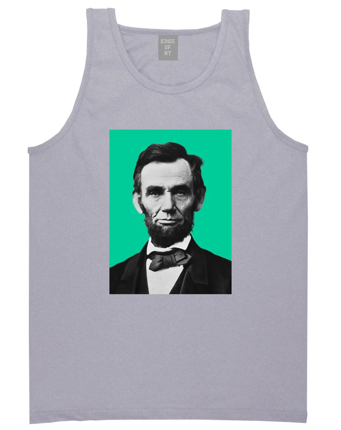 Abraham Lincoln Portrait Mens Tank Top T-Shirt