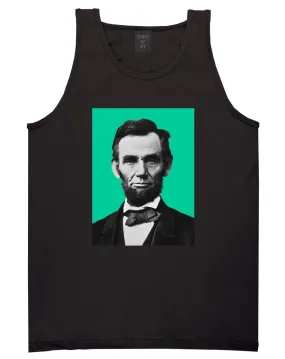 Abraham Lincoln Portrait Mens Tank Top T-Shirt