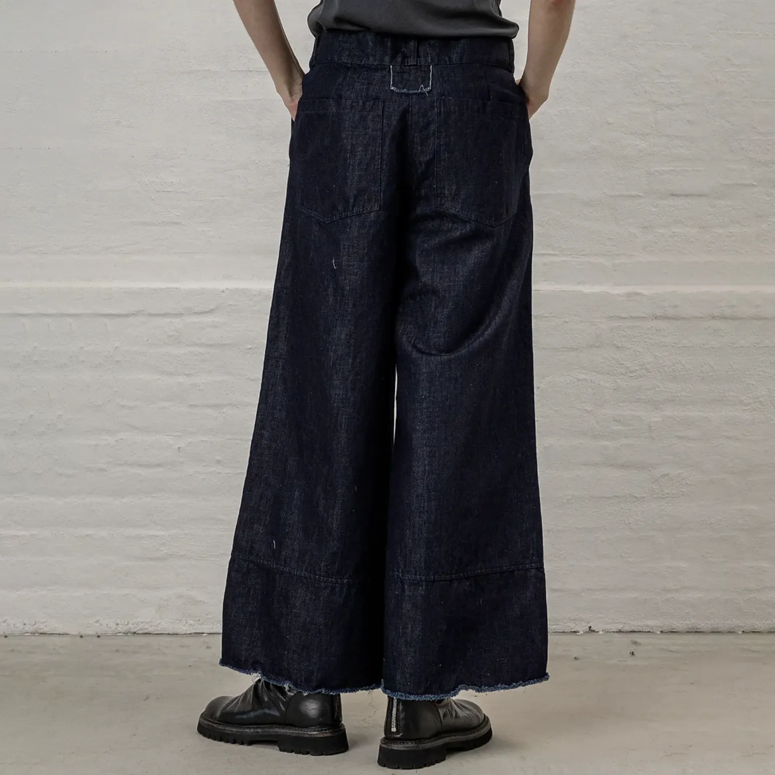 Aequamente Wide Denim Trousers