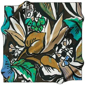 Aker Rainforest Turkish Silk Scarf No. 51