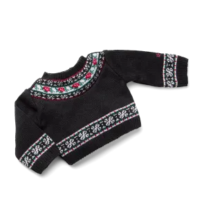 American Girl® x Janie and Jack Rose Fair Isle Sweater for 18-inch Dolls