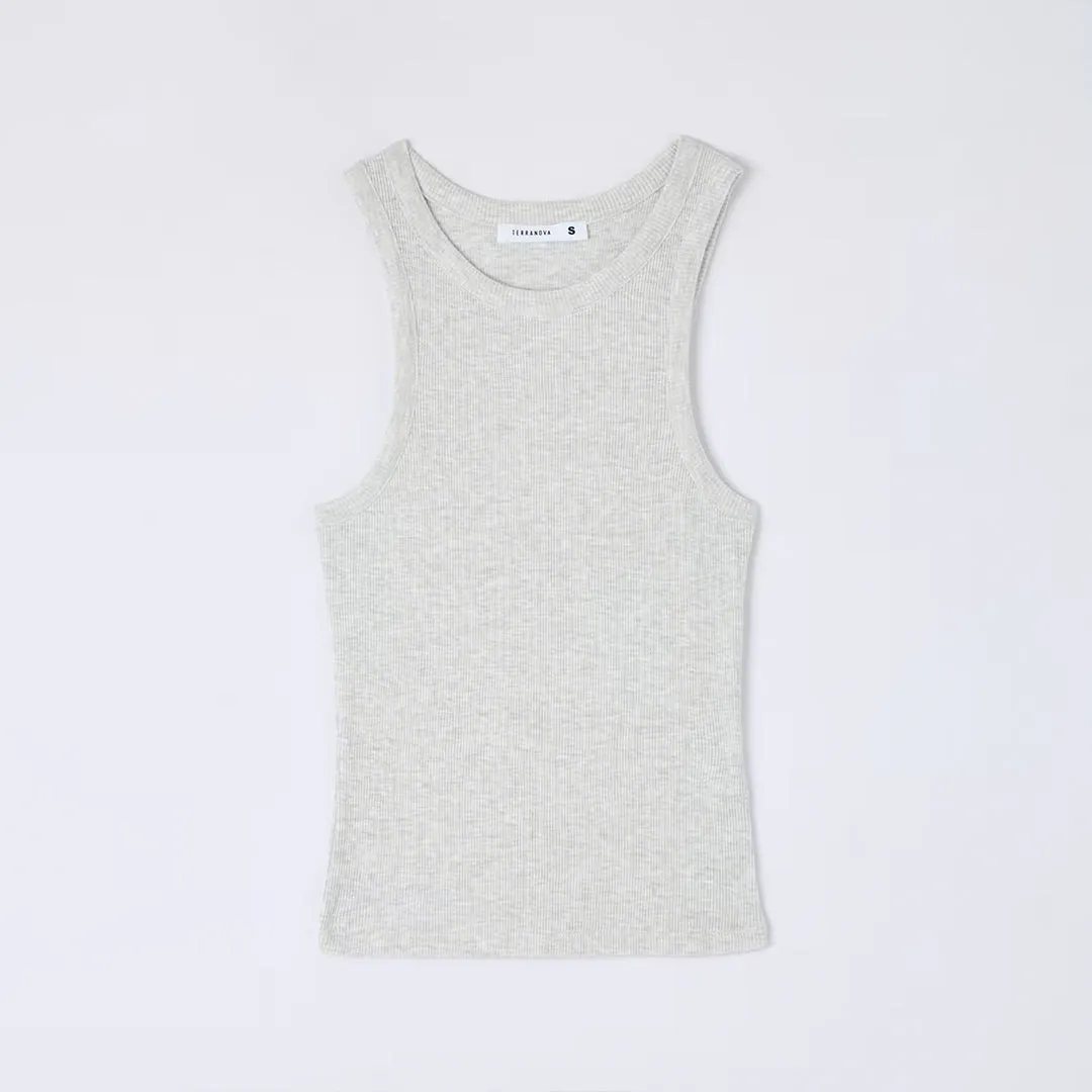 American Neckline Tank Top