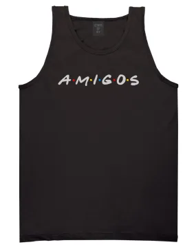 Amigos Funny Friends Spanish Mens Tank Top T-Shirt