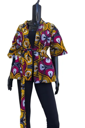 Ankara Kimono Jacket