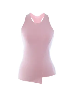 Asymmetrical Tank Top in Pink