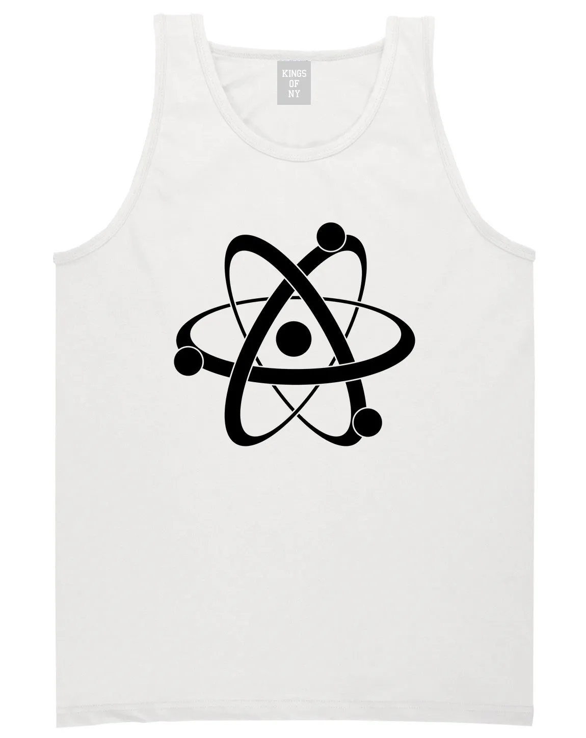 Atom Symbol Science Mens Tank Top T-Shirt