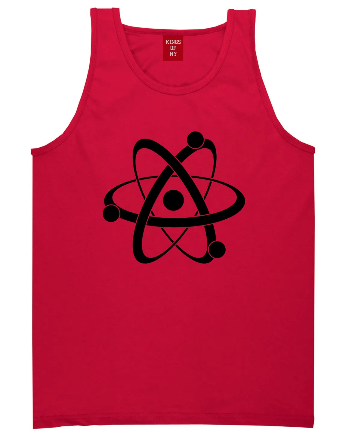 Atom Symbol Science Mens Tank Top T-Shirt