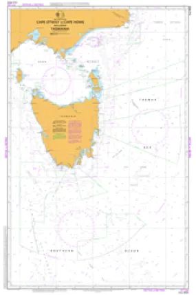 BA4644 Southern Ocean - Cape Otway to Cape Howe including Tasmania
