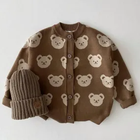 Baby Boy Knitwear /Children Sweater Jacket For 0-6 Years