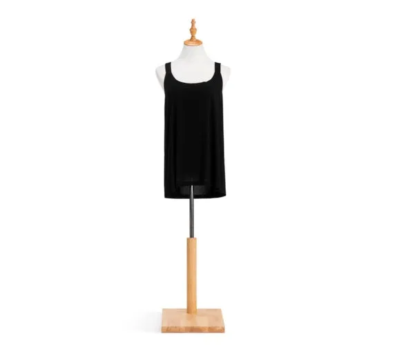 Bamboo Tank Top - Black