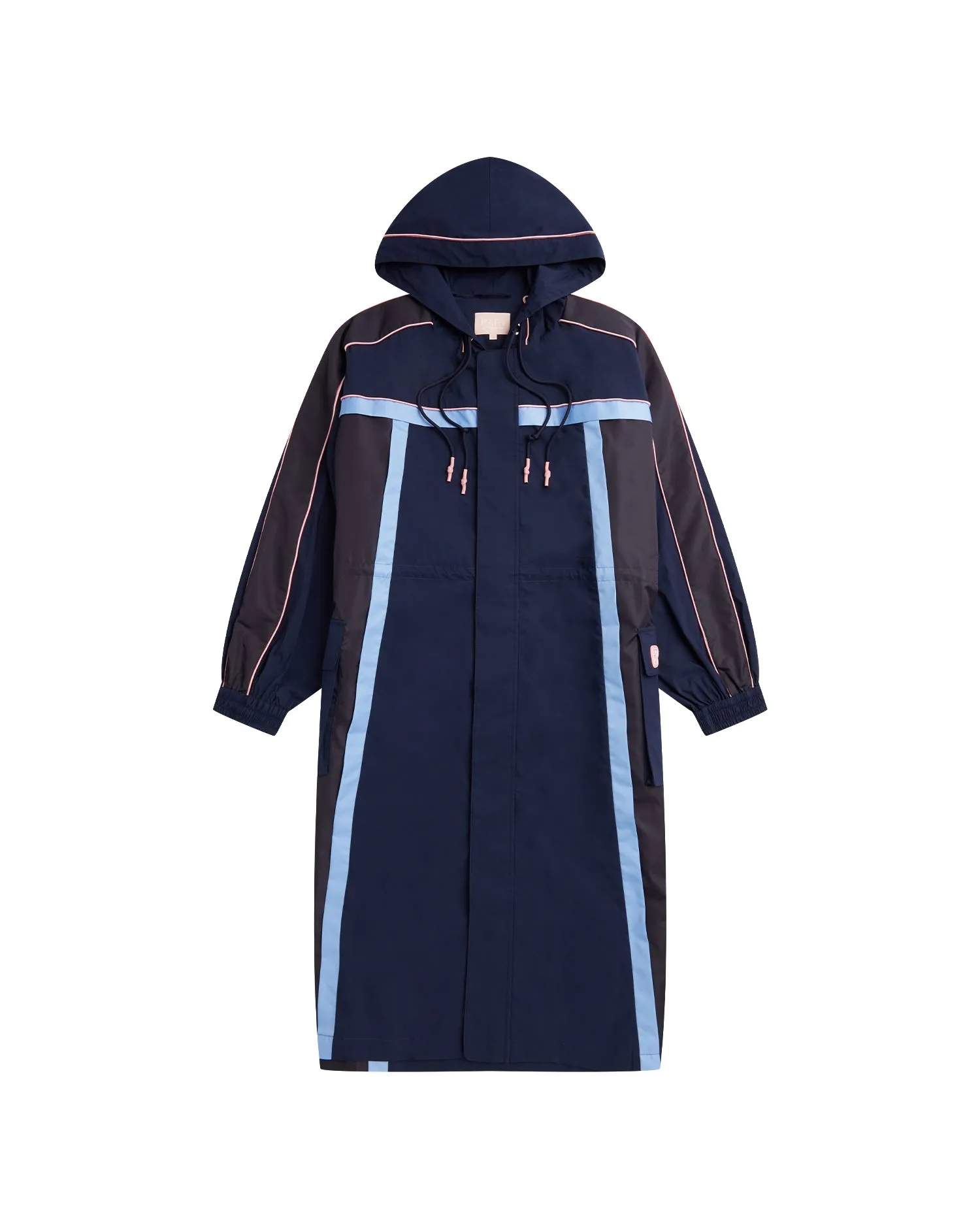 BAPY OVERSIZED PANELLED COAT LADIES