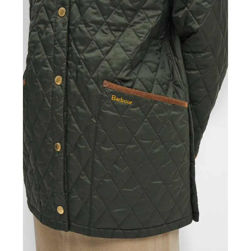 Barbour 30th Anniversary Modern Ladies Liddesdale Jacket - Olive/Classic