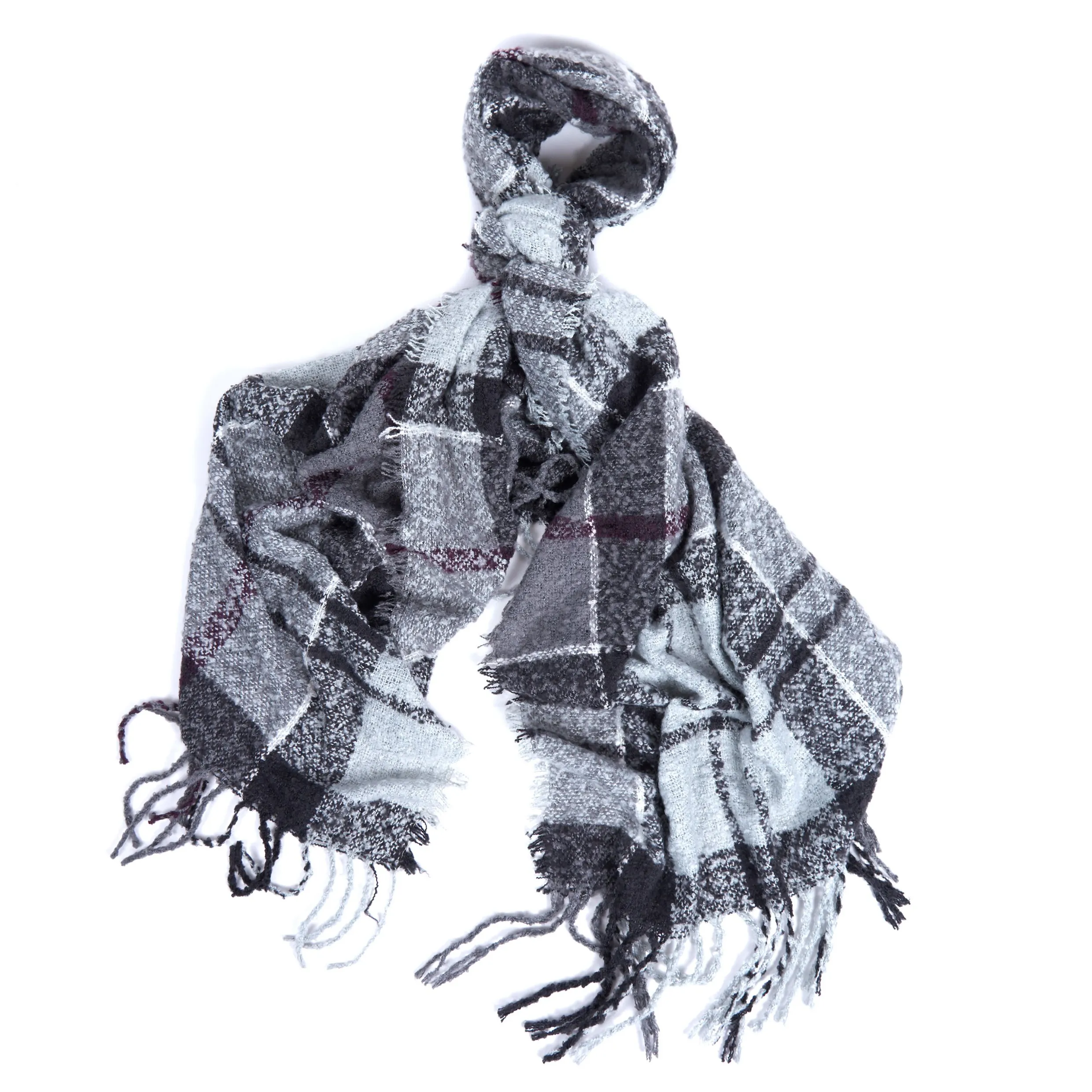 Barbour Boucle Scarf LSC0120 - Grey