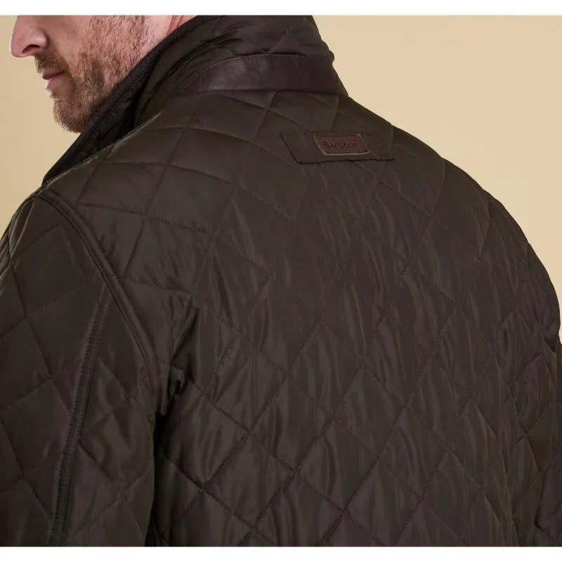 Barbour Devon Quilted Mens Jacket - Olive