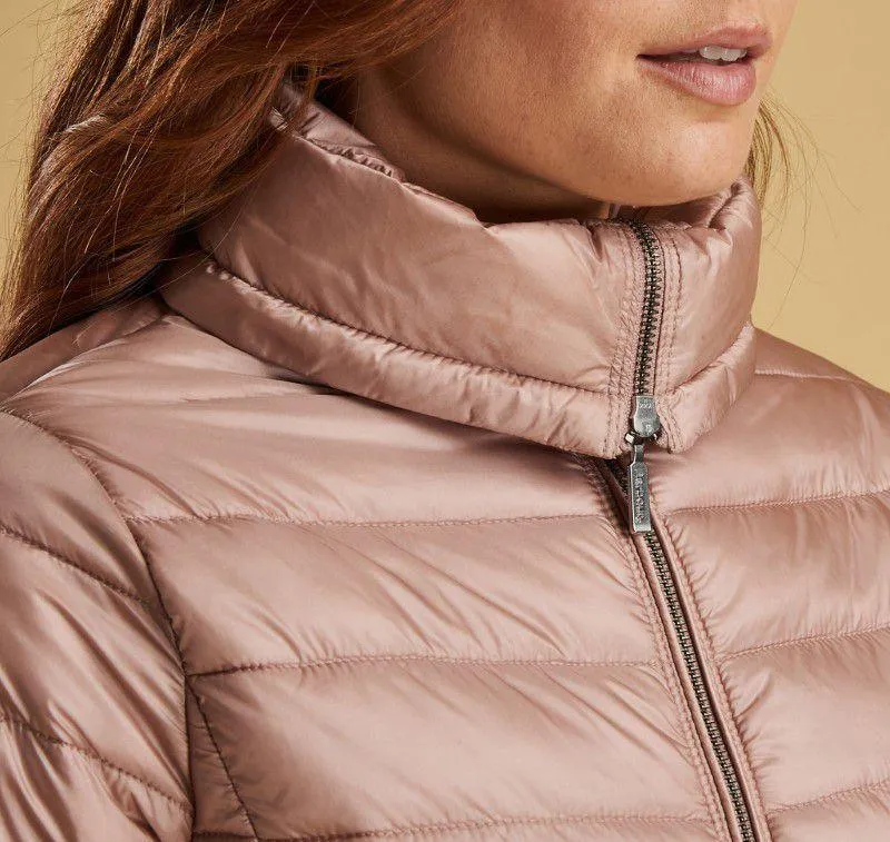 Barbour Drovers Ladies Quilted Jacket - Pale Pink