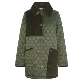 Barbour Womens Reeth Quilt Olive / Ancient