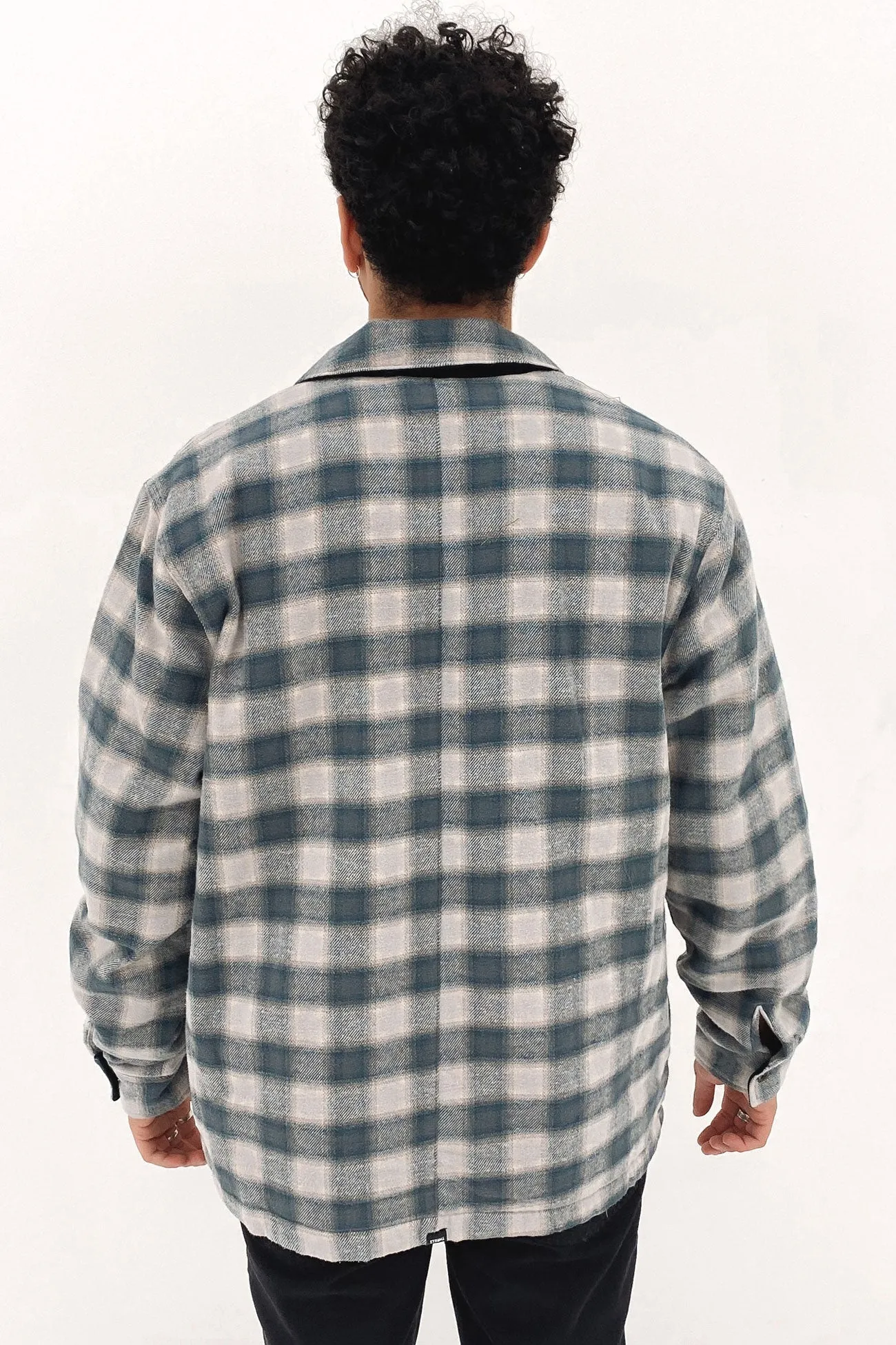 Barrio Quilt Flannel Jacket Petrol