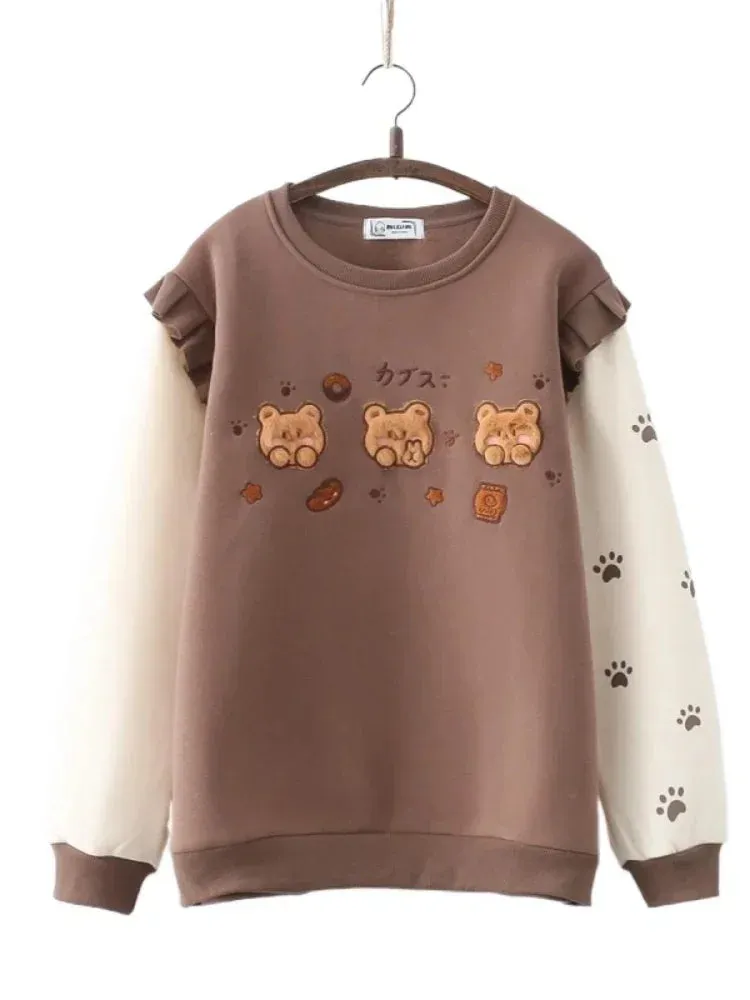 Bears & Paw Prints Sweater