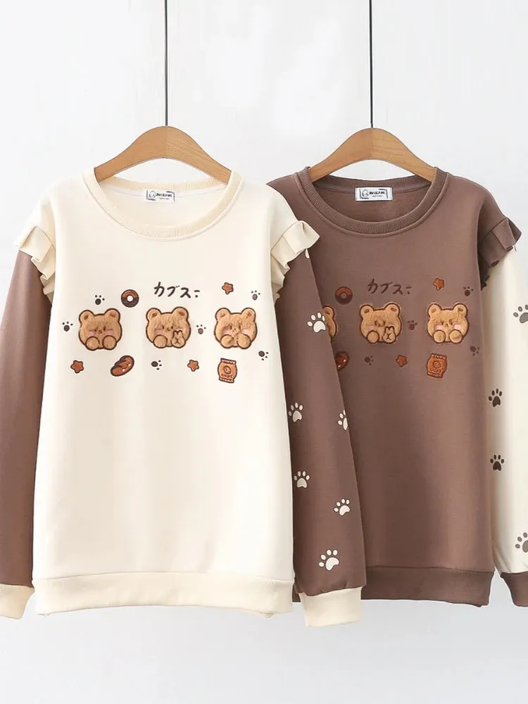 Bears & Paw Prints Sweater