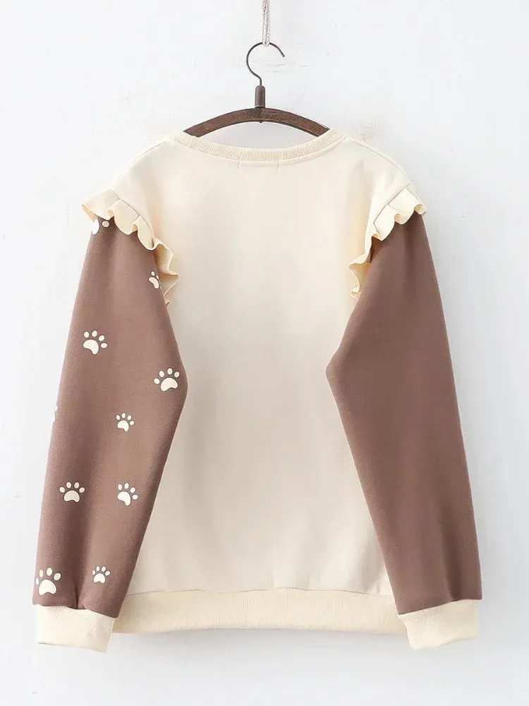 Bears & Paw Prints Sweater