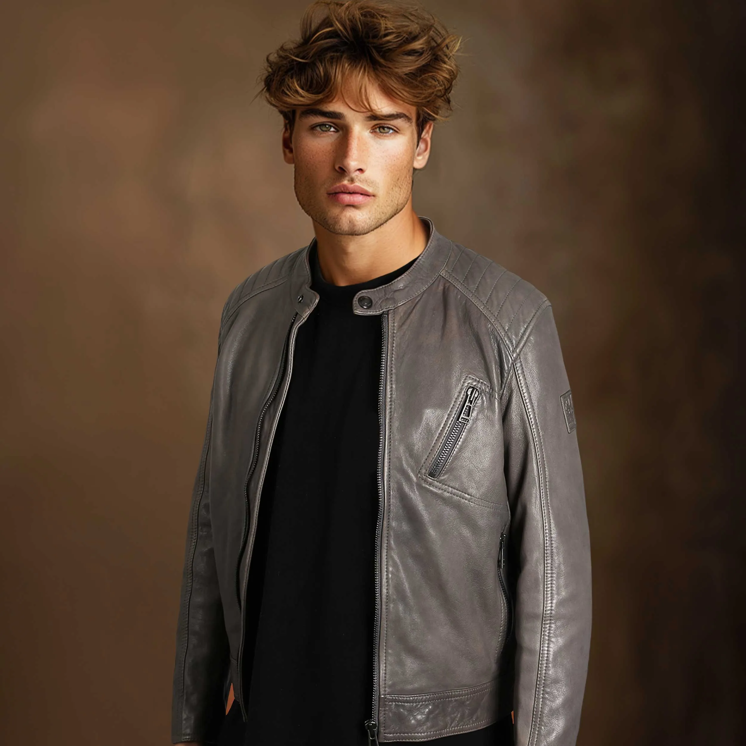 Belstaff V Racer Jacket in Charcoal