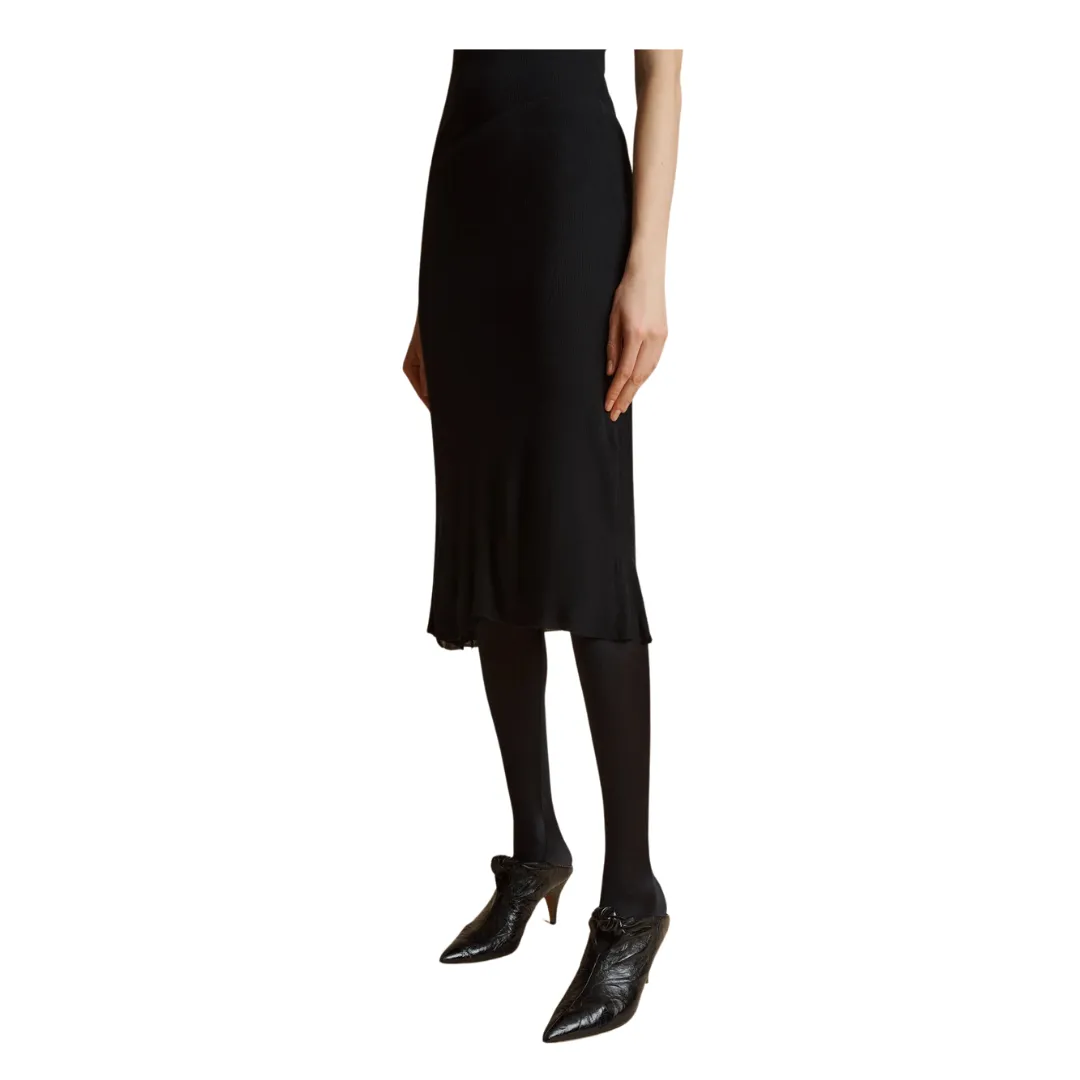 Black Leema Skirt