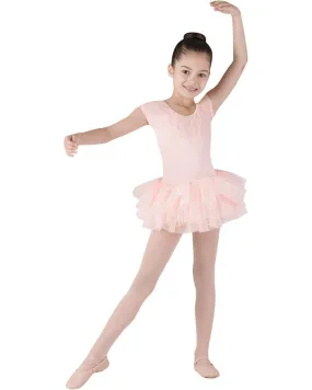 Bloch Sequin Trim Heart Back Tutu Ballet Dress - CL8012 Girls