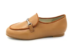 Boutaccelli  Tan Slip On With Chain Leme