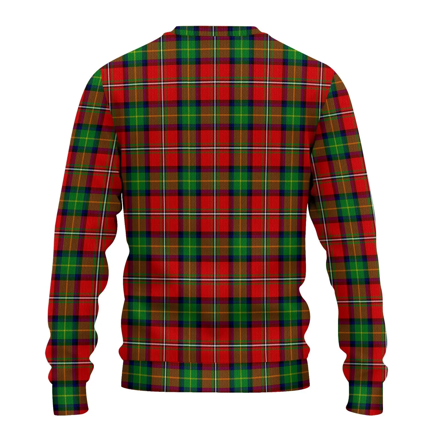 Boyd Tartan Ugly Sweater with Family Crest