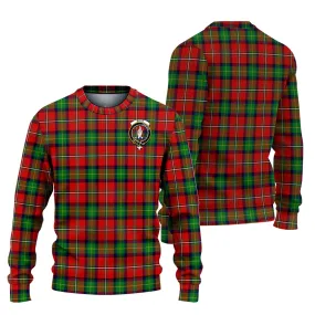 Boyd Tartan Ugly Sweater with Family Crest