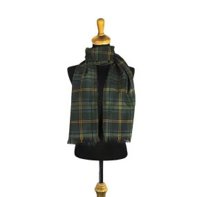 Brodie Red Modern Tartan Scarf