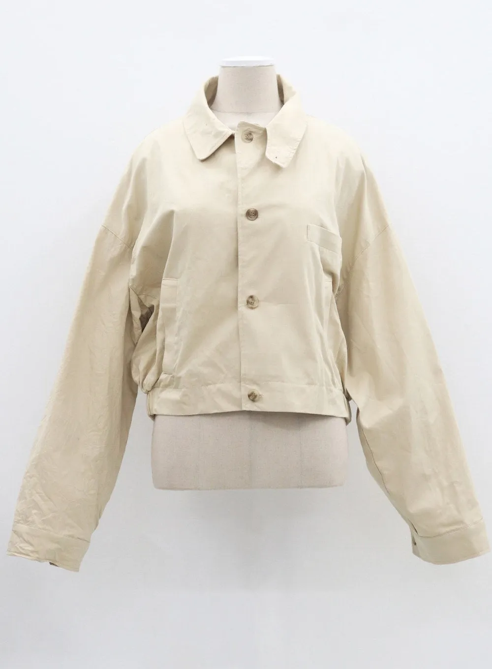 Button Cropped Jacket CM321