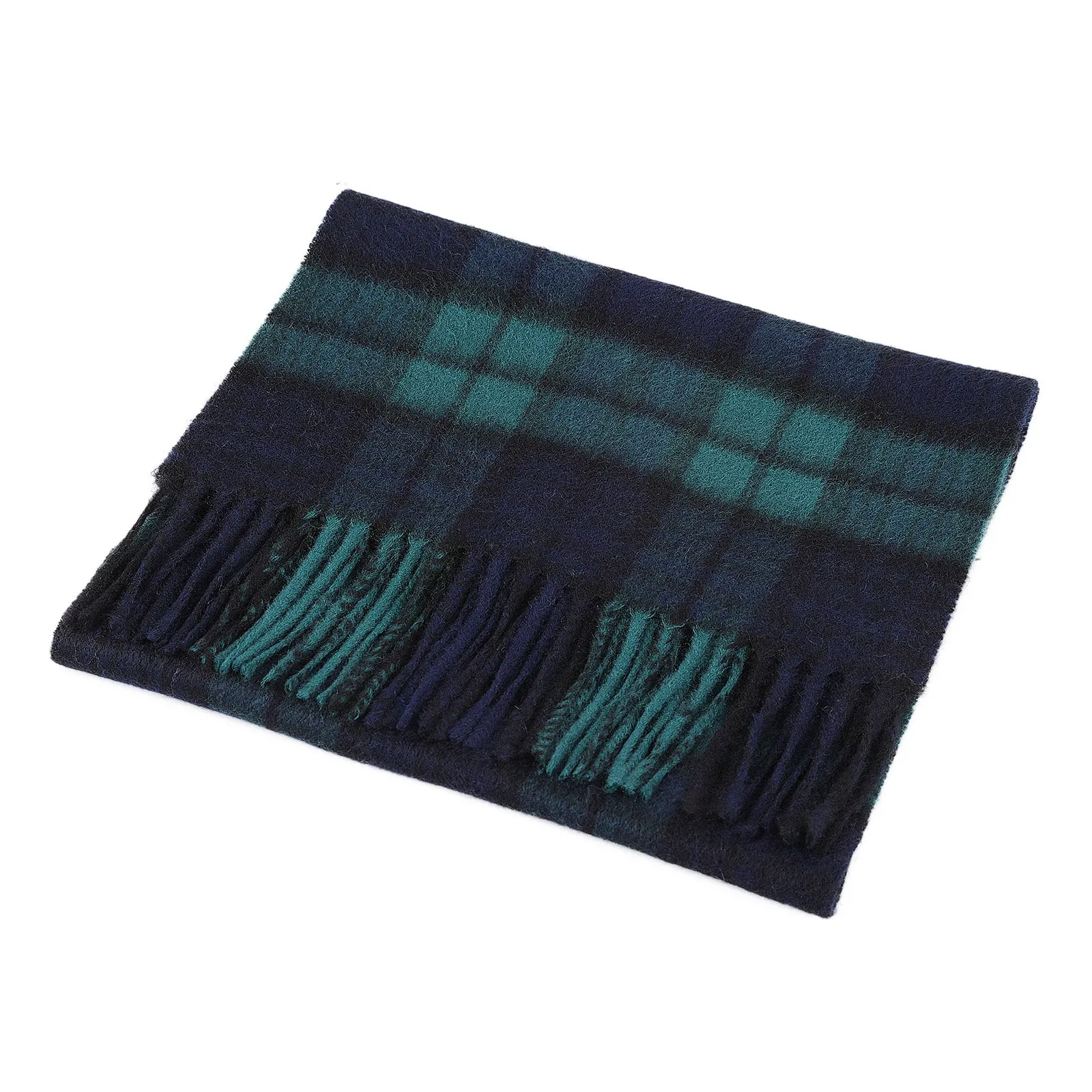 Cashmere Scottish Tartan Clan Scarf  Black Watch