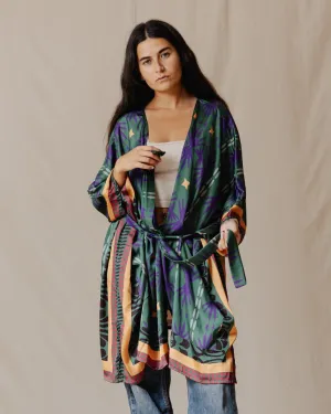 Chess Night Short Kimono