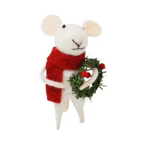 Christmas - Mouse w/ Wreath