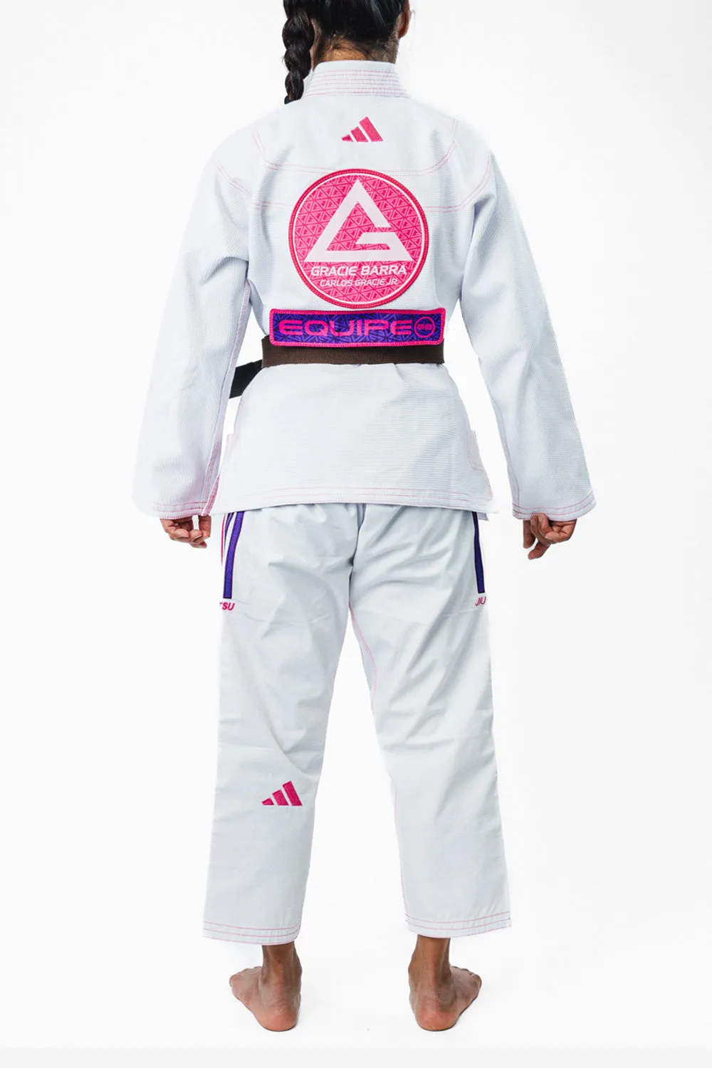 Competition Womens Kimono by Adidas - Pink