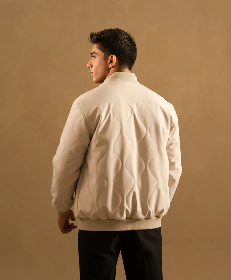 Cream Soft Shell Jacket