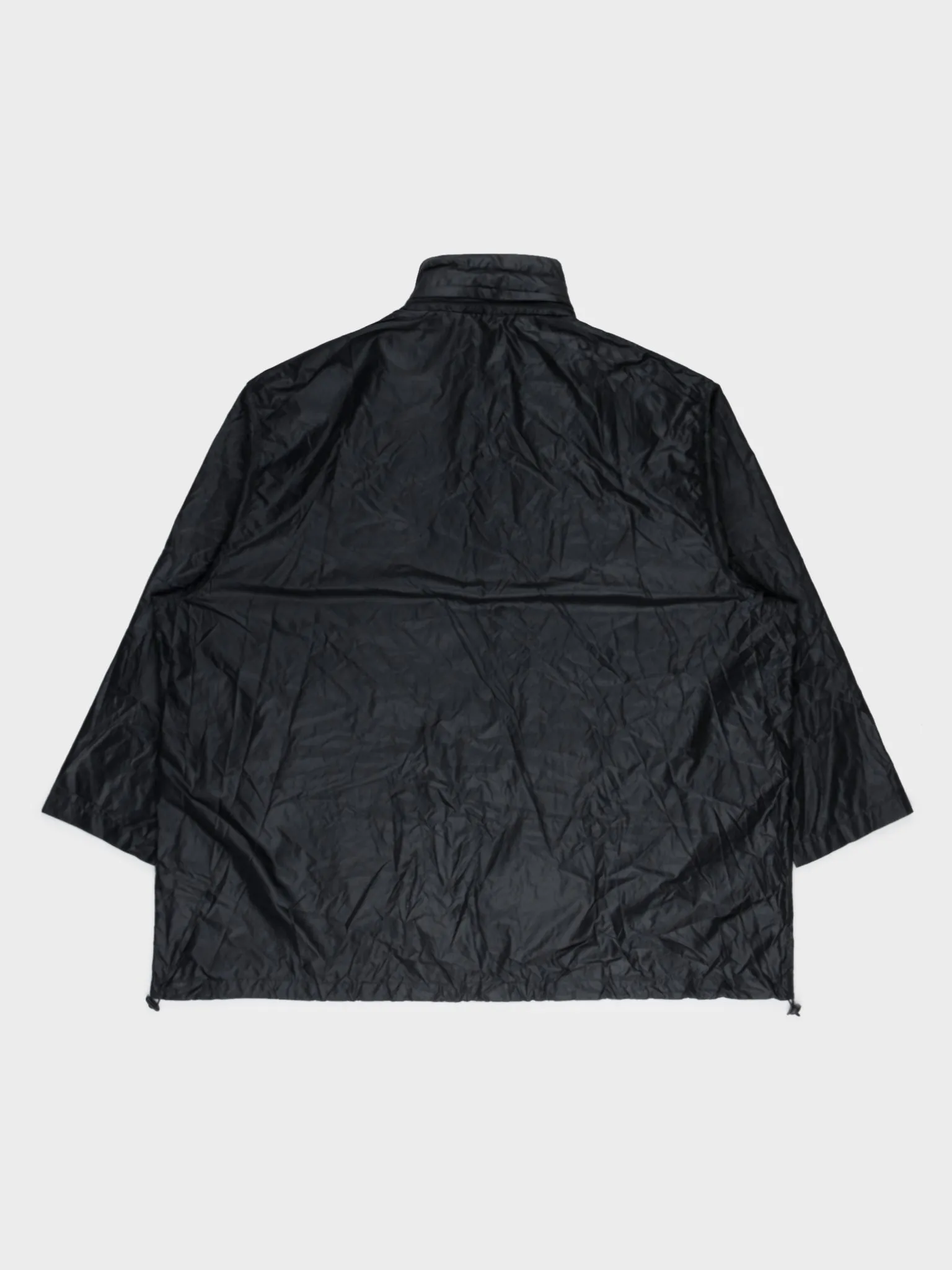 Crinkled Oversized Windbreaker