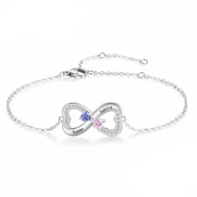 Customized Infinity Bracelet for Women Fashion Accessory