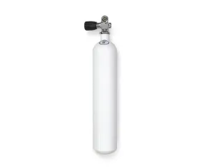 Faber 3L Steel Tank Cylinder with Din/ K Valve - 232 Bar