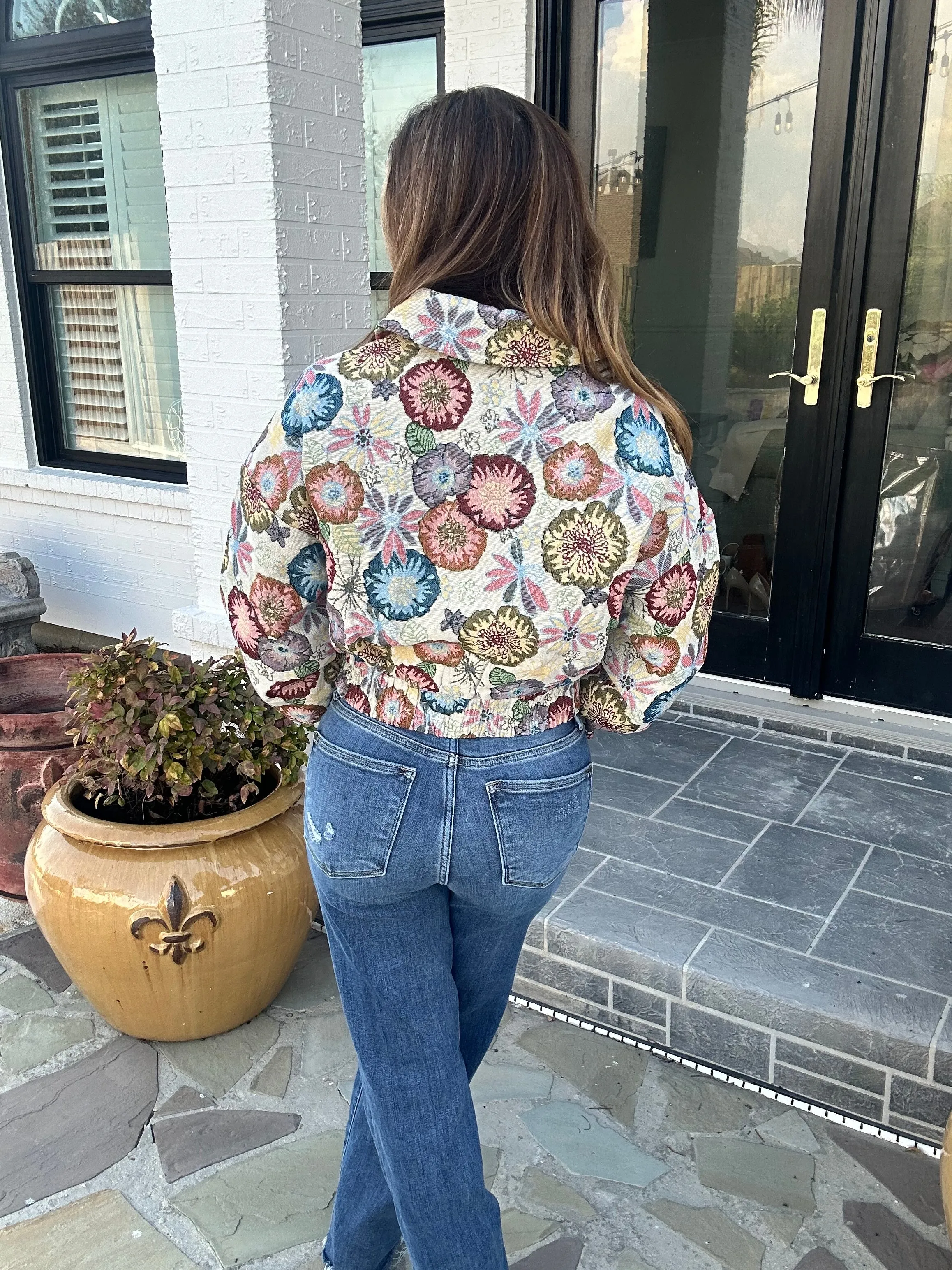 Flavia Retro Floral Jacket