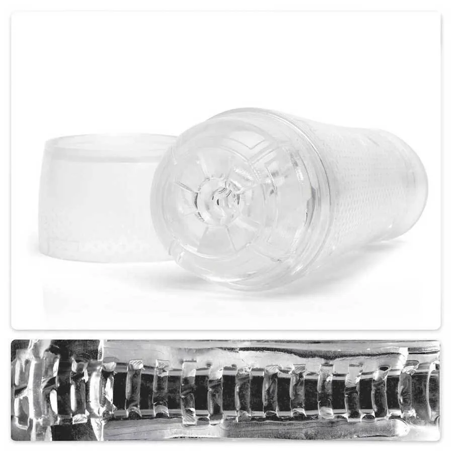 Fleshlight Flight Aviator Clear Compact Male Masturbator