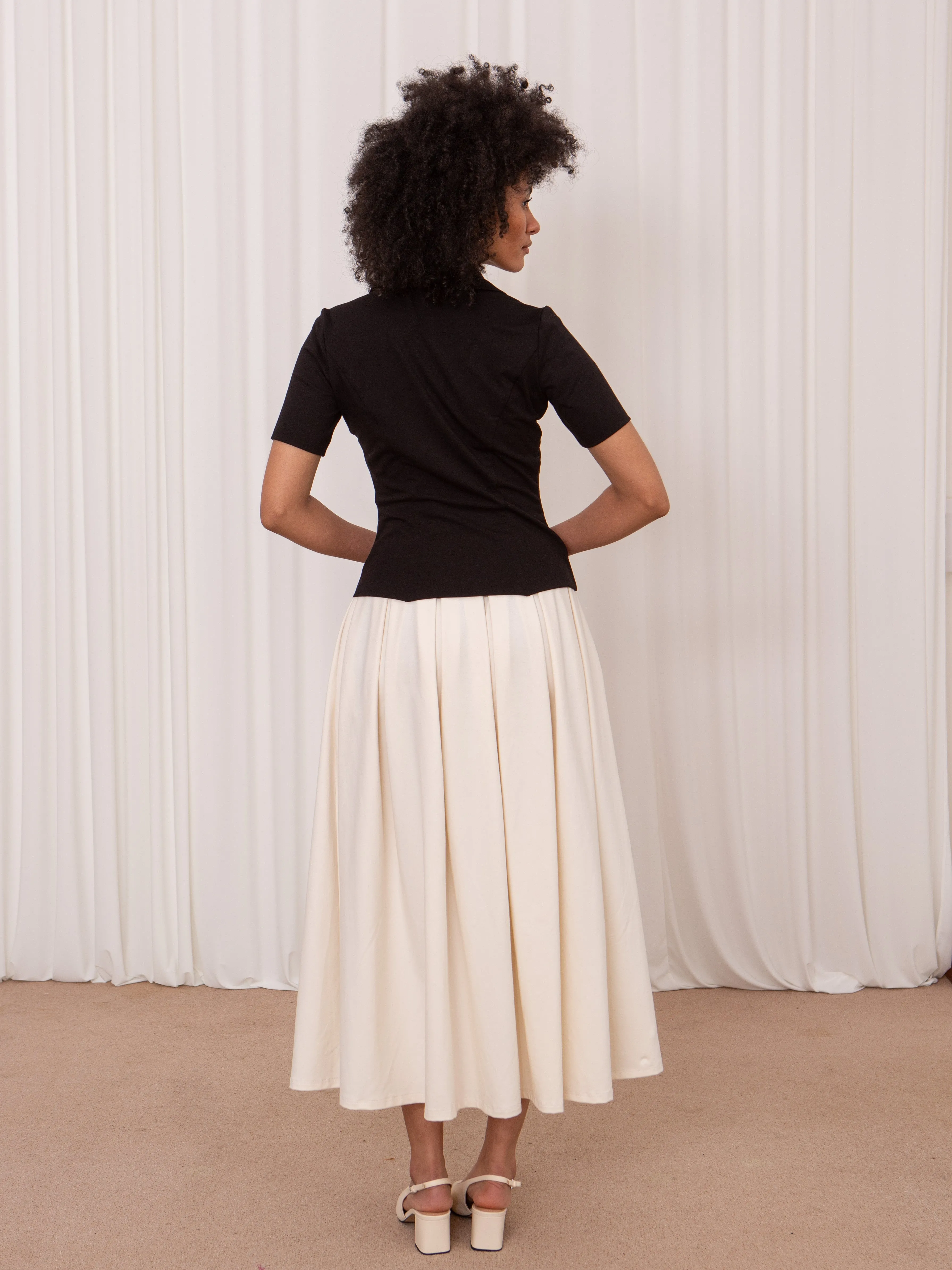 Fletcher Pleated Skirt