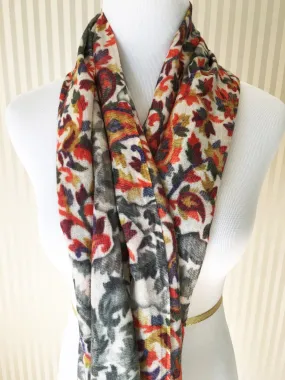 Floral Paradise Shawl Scarf