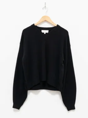 Ghia Extra Fine Lambswool Knit - Black