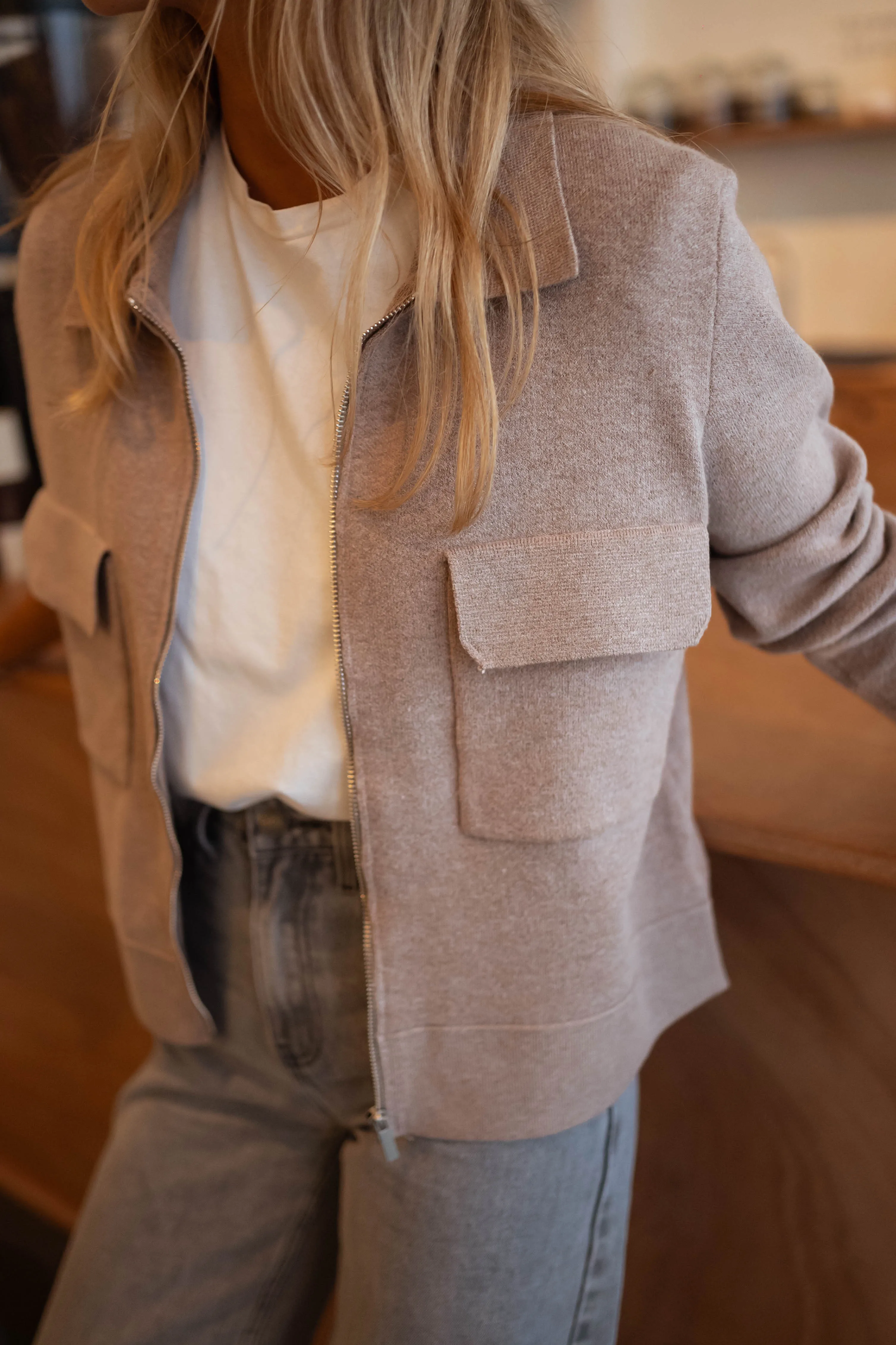 Gilet Eather - beige