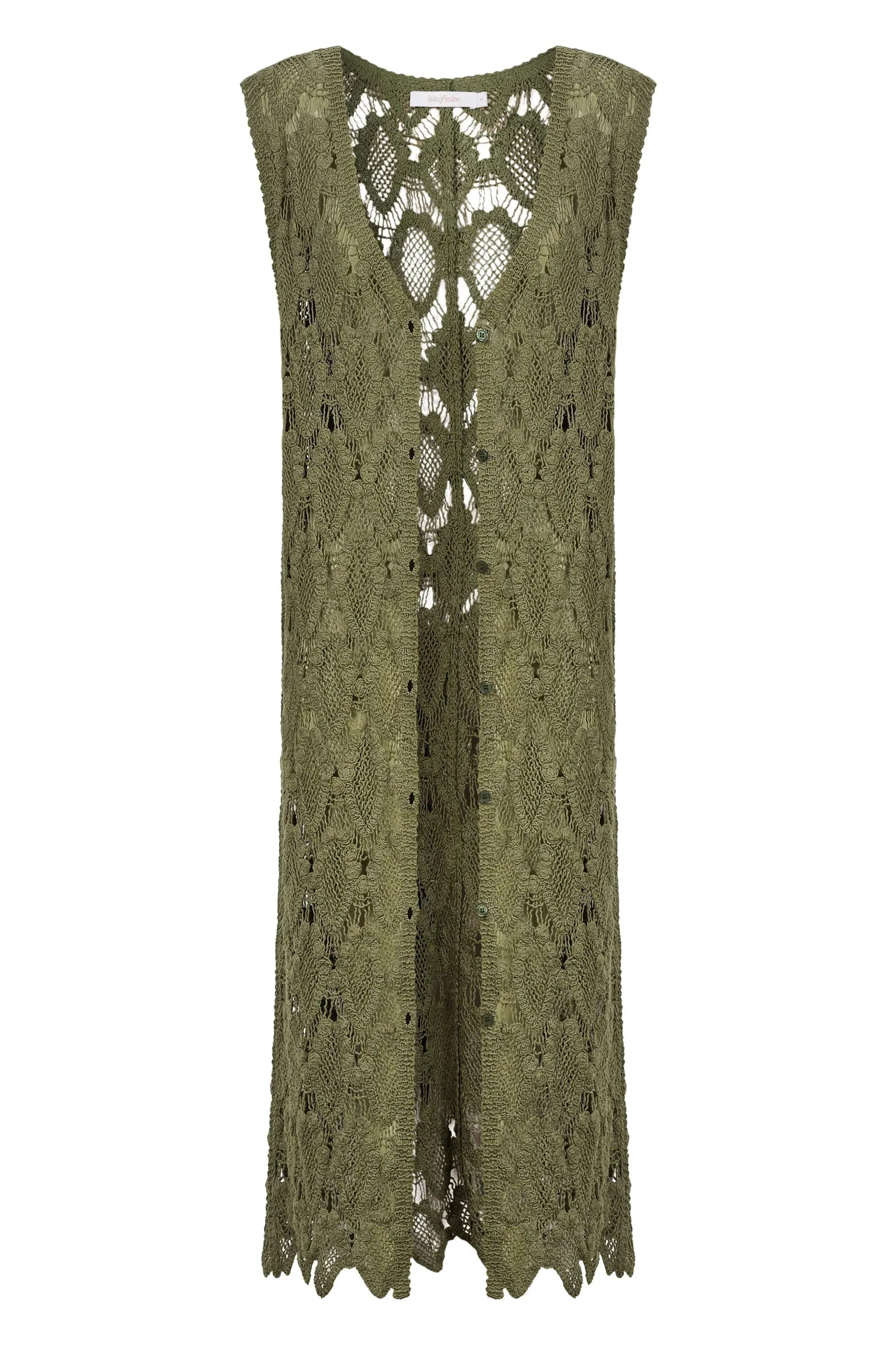 Giselle Vest - Olive