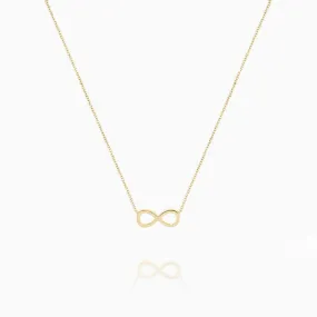 Gold Infinity Necklace