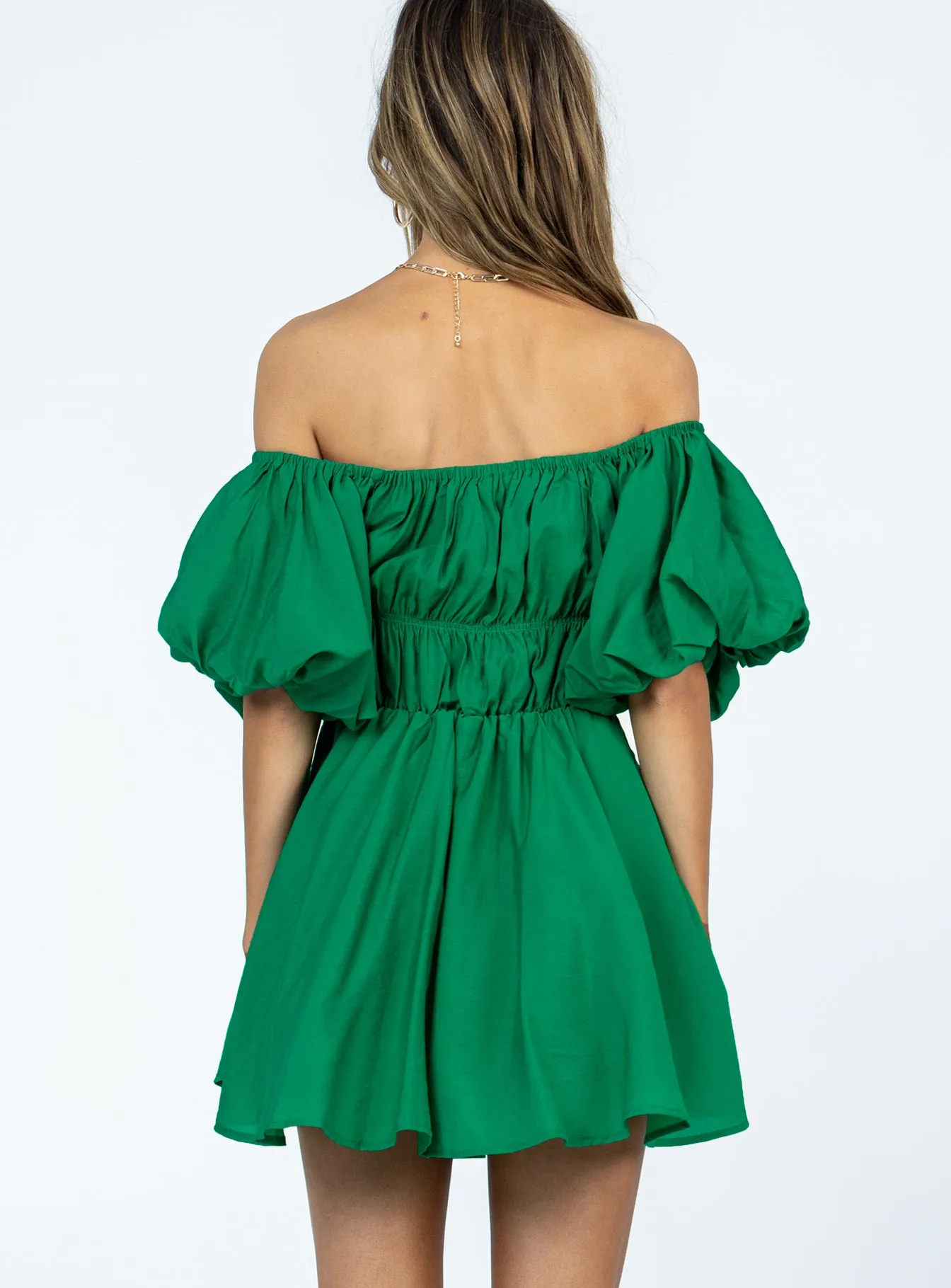 Halton Mini Dress Green